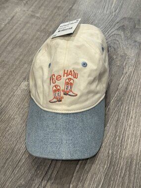 Fraiser Sterling Embroidered Boots Baseball Cap New LF11